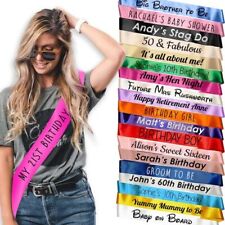 Personalised Hen Party Sash