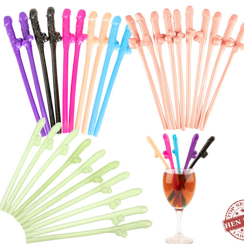 Willy straws - willy, hen