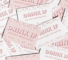 Drink If Hen Party Games Night