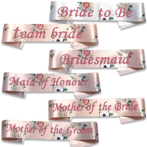 Hen party sashes team - hen,
