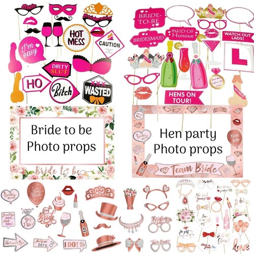 Hen party photo prop - hen,
