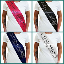 Personalised Hen Party Sash